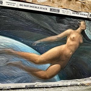 “The woman in the space” Miguel Strempler 1968